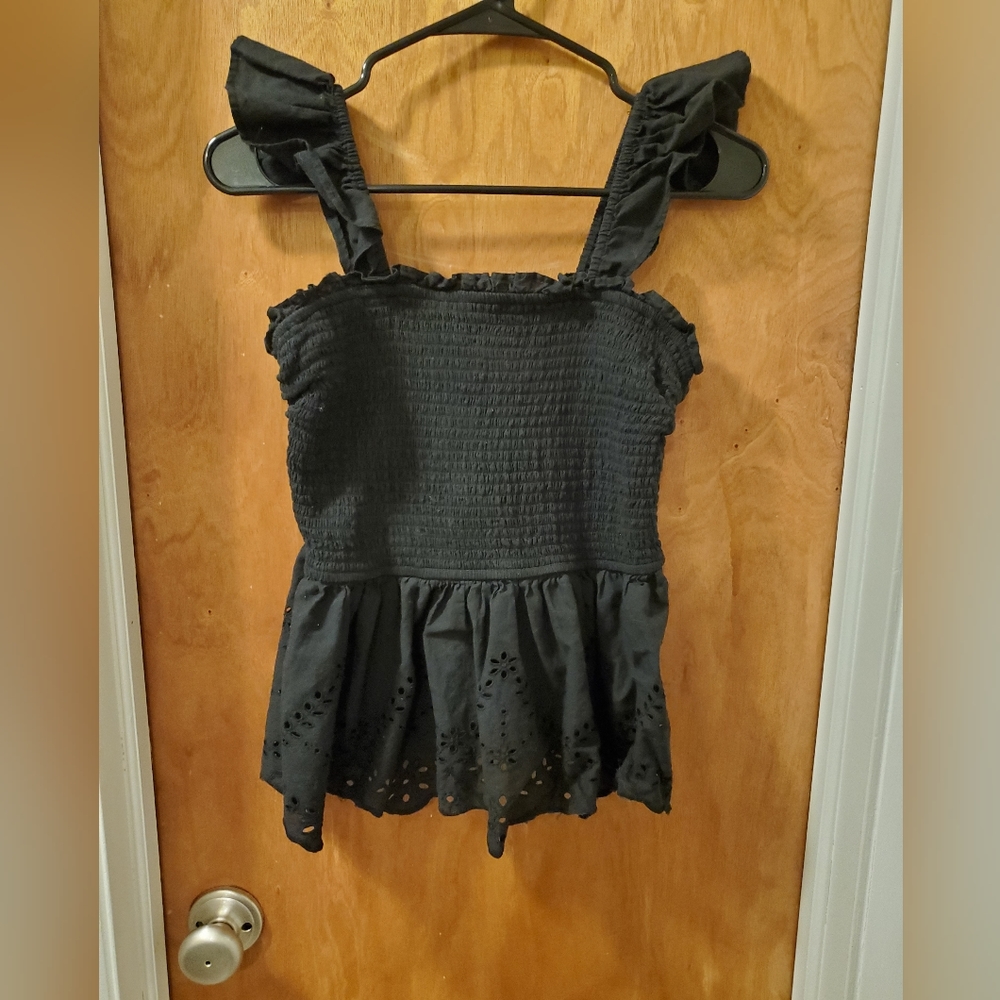 Japna Black Tank Top